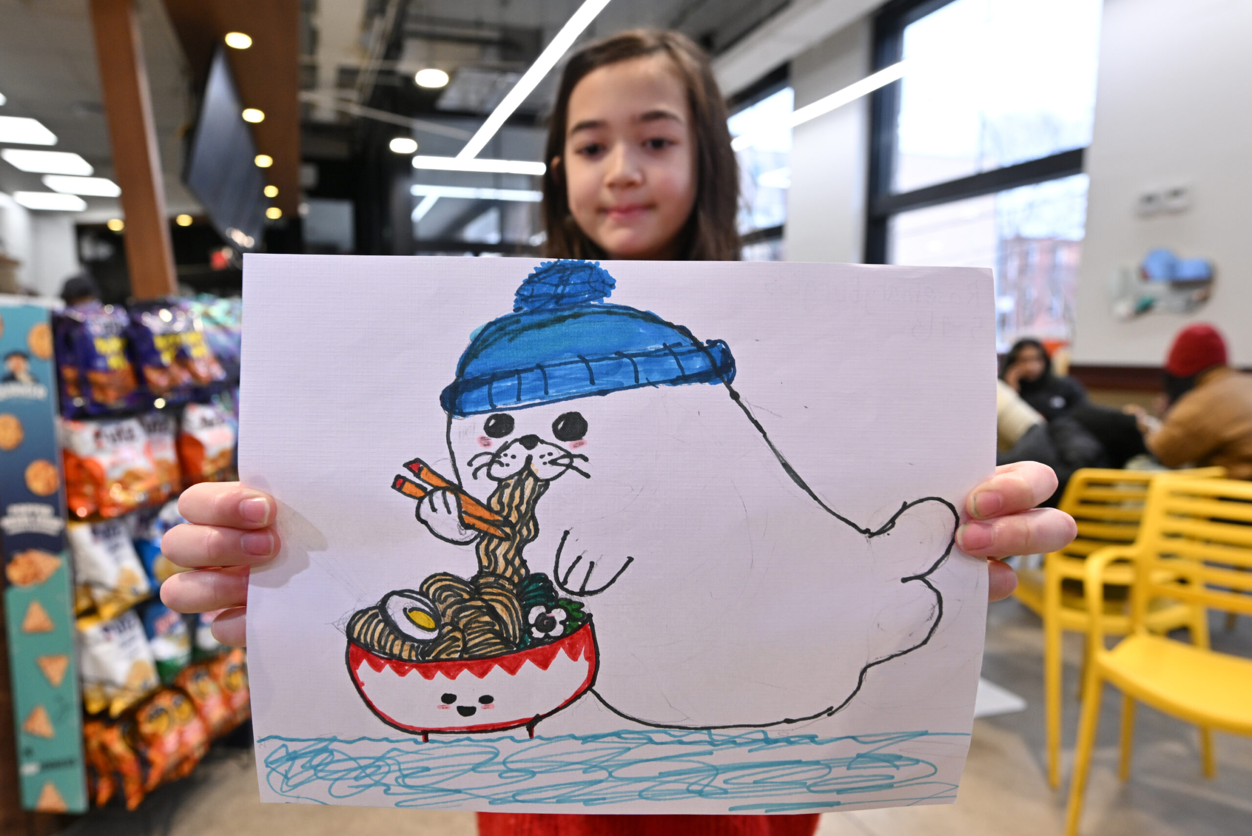 How a fifth-grader’s hand-drawn logo became trendy NYC nabe’s hottest new design