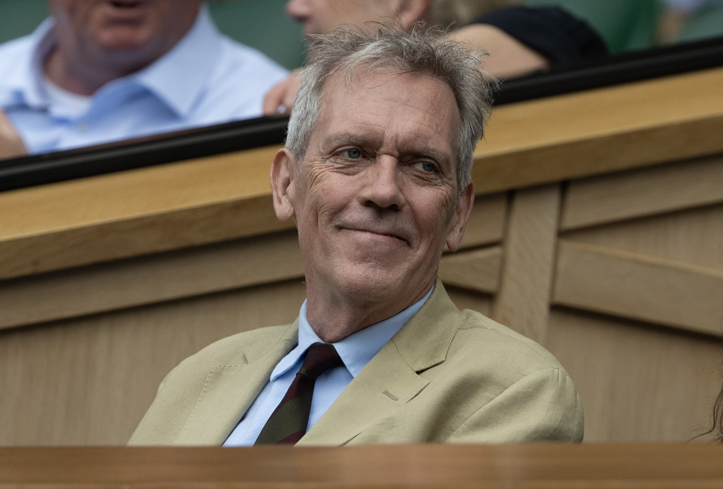 Comedian declares Hugh Laurie ‘can’t be canceled’ after actor defends Sophie Cunningham